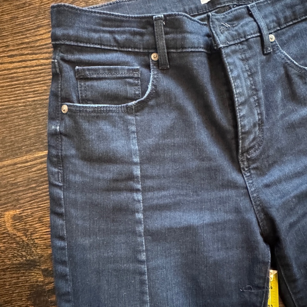 LOFT Sz 8 Skinny Ankle Jeans with Cute front Seam